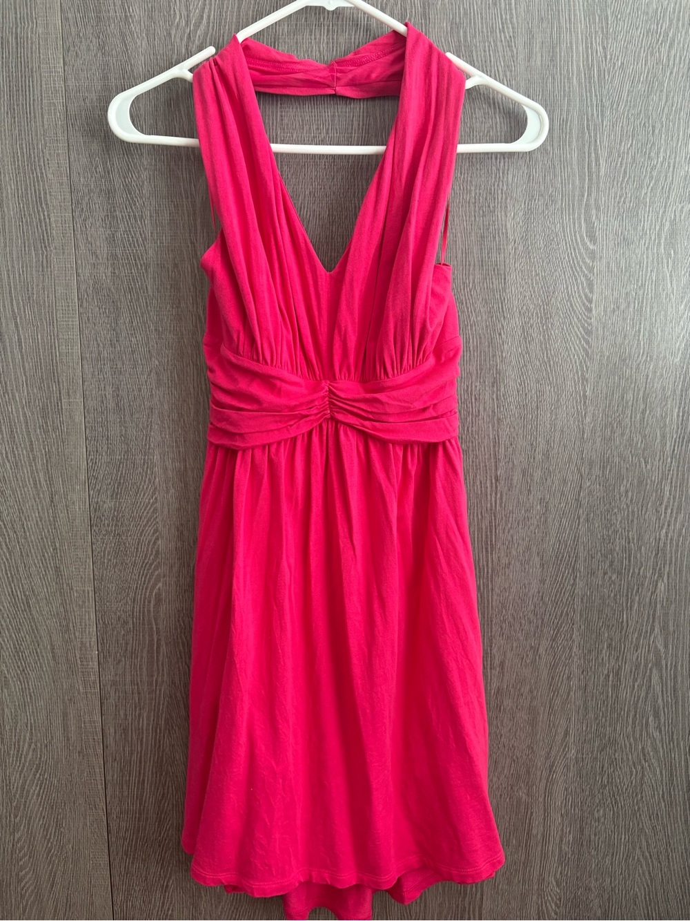 Express Pink Halter Dress